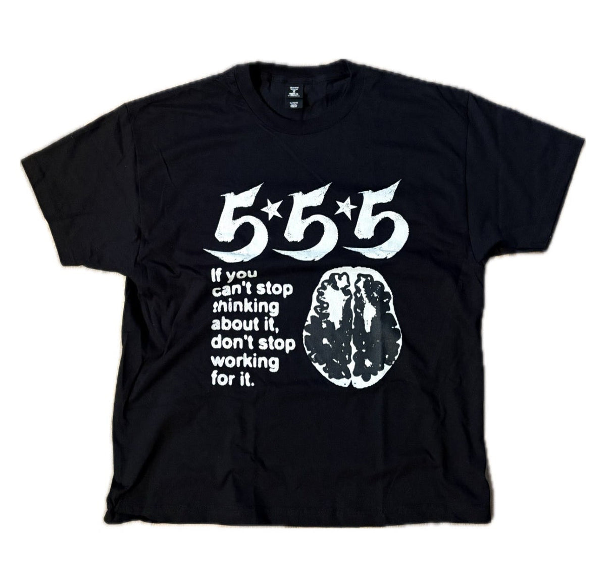 555 t-shirt (BLACK)